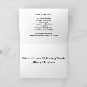 Cookie Holiday Card