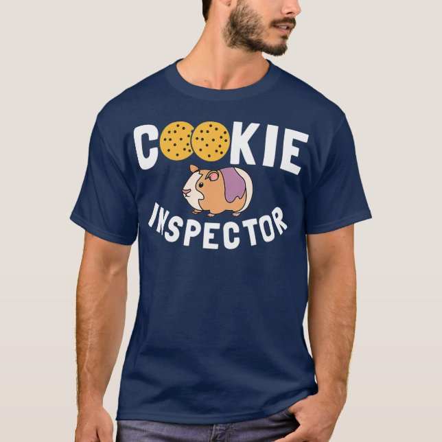 Cookie Inspector Hamster T-Shirt (Front)