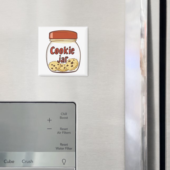 Cookie Jar Cute Magnet (In Situ (Fridge))
