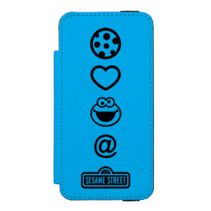 Cookie Love Cookie Monster Incipio Watson™ iPhone 5 Wallet Case