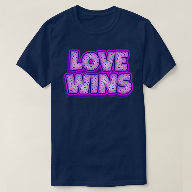 Cookie Love Wins Baker Cookies Lover Baking Baked  T-Shirt (Design Front)