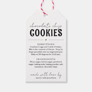 Cookie Mix in a Jar Gift Tag