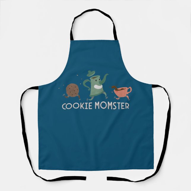 Cookie Momster Apron (Front)