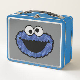 Cookie Monster   80's Throwback Metal Lunch Box