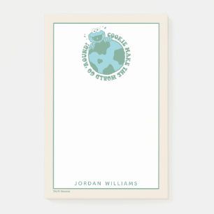 Cookie Monster   Add Your Name Post-it Notes