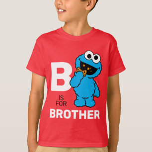 Cookie Monster   B is for Brother T-Shirt