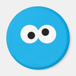 Cookie Monster Big Face Magnet