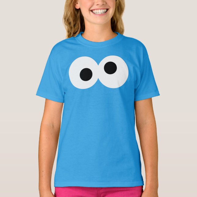 Cookie Monster Big Face T-Shirt (Front)