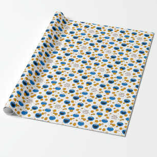 Cookie Monster   C is for Cookie Pattern Wrapping Paper