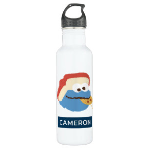 Cookie Monster Camp Cookies   Add Your Name 710 Ml Water Bottle