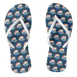 Cookie Monster Camp Cookies Flip Flops