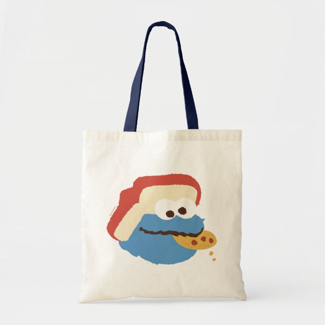 Cookie Monster Camp Cookies Tote Bag (Front)