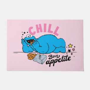 Cookie Monster   Chill Bon Appetite Doormat