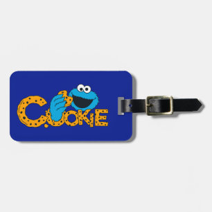 Cookie Monster Cookie! Luggage Tag