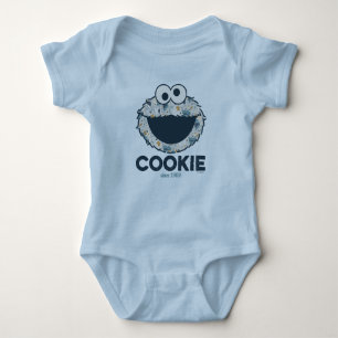 Cookie Monster Cookie Since 1969 Baby Bodysuit