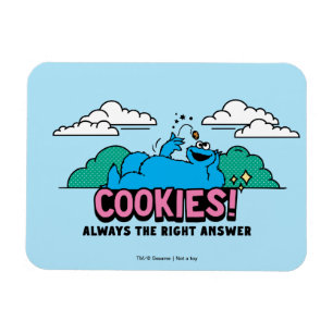 Cookie Monster   Cookies Always the Right Answer Magnet
