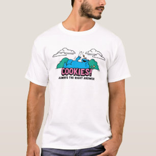 Cookie Monster   Cookies Always the Right Answer T-Shirt