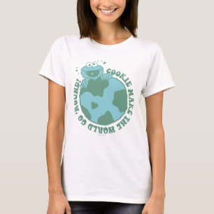 Cookie Monster   Cookies Make the World Go Round T-Shirt