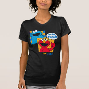 Cookie Monster & Elmo Ha Ha Yeah T-Shirt