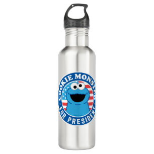 Cookie Monster for President 710 Ml Water Bottle