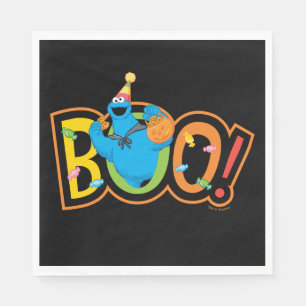 Cookie Monster   Halloween Boo! Napkin