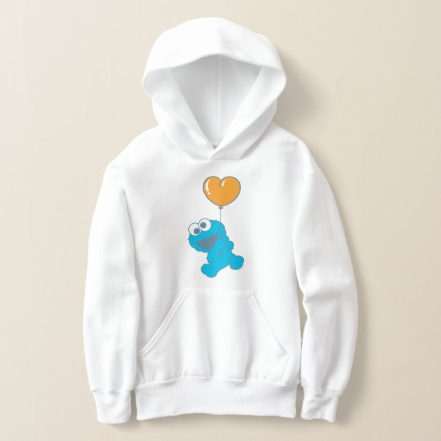 Cookie Monster Heart Balloon (Poser)