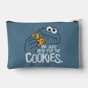Cookie Monster   Me Just Here for the Cookies Accessory Pouch