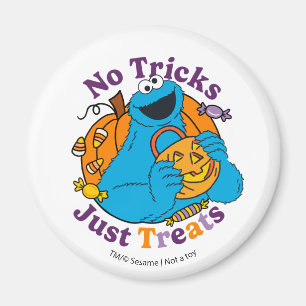 Cookie Monster   No Tricks Just Treats Magnet