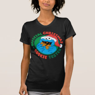 Cookie Monster Official Christmas Cookie Tester T-Shirt