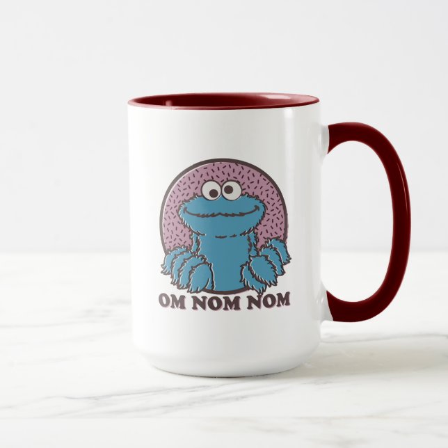 Cookie Monster | Om Nom Nom Mug (Right)