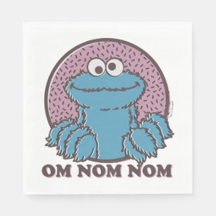 Cookie Monster   Om Nom Nom Napkin