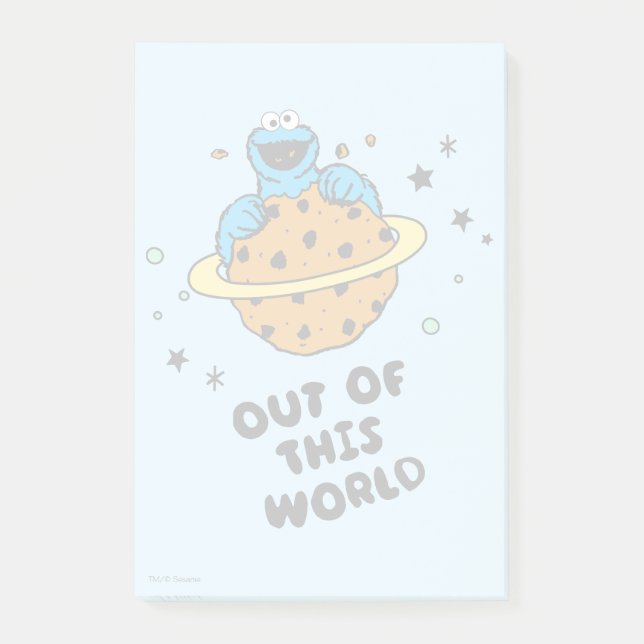 Cookie Monster | Out of This World Post-it Notes (Front)
