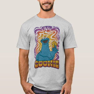 Cookie Monster   Psychedelic T-Shirt