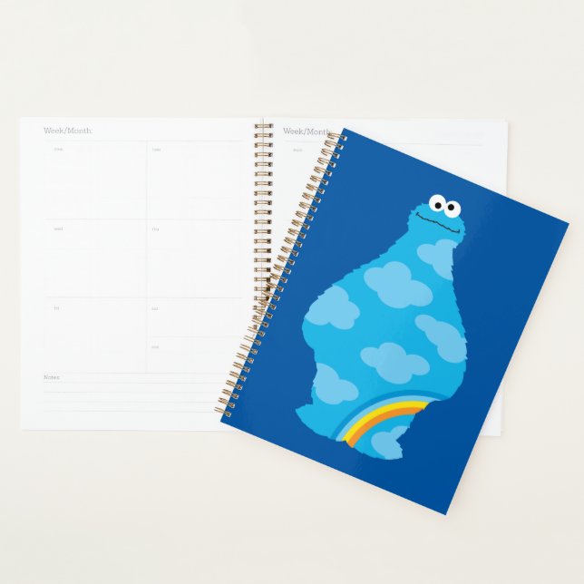 Cookie Monster Rainbows Planner (Display)