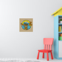 Cookie Monster Retro
