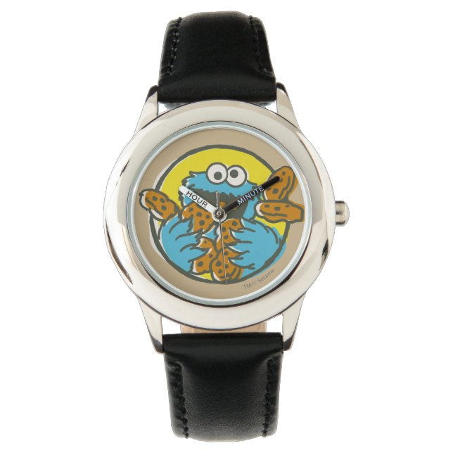 Cookie Monster Retro Watch (Front)