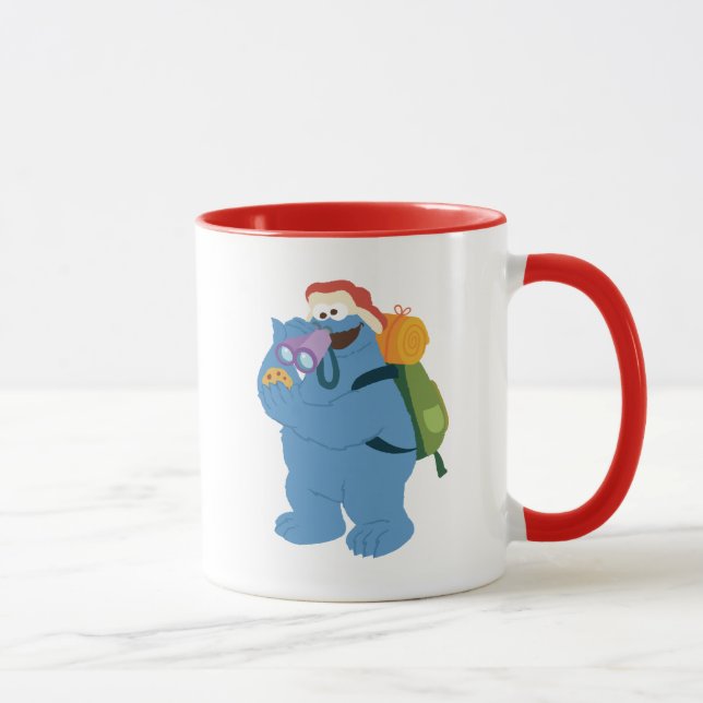Cookie Monster Searching for Cookies Mug (Right)
