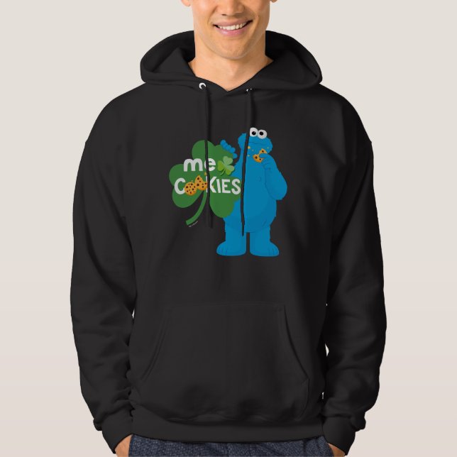 Cookie Monster | Shamrock Love Hoodie (Front)