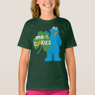 Cookie Monster Shamrock Love T-Shirt
