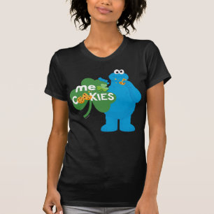 Cookie Monster Shamrock Love T-Shirt