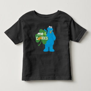 Cookie Monster   Shamrock Love Toddler T-shirt