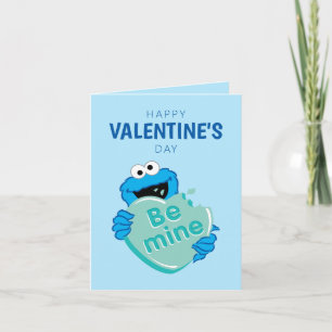 Cookie Monster "Sois à moi" Saint-Valentin Cœur Bo
