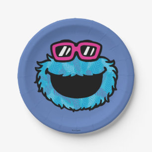 Cookie Monster Summer Vibes Paper Plate