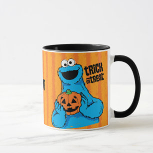 Cookie Monster - Trick Or Treat   Add Your Name Mug