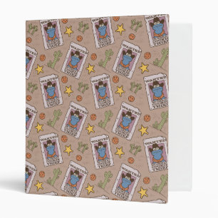 Cookie Monster Wanted Pattern Binder
