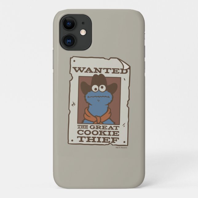 Cookie Monster | Wanted Poster Case-Mate iPhone Case (Back)