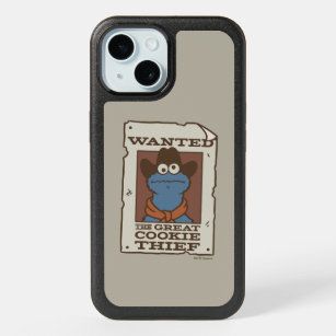 Cookie Monster   Wanted Poster iPhone 15 Case