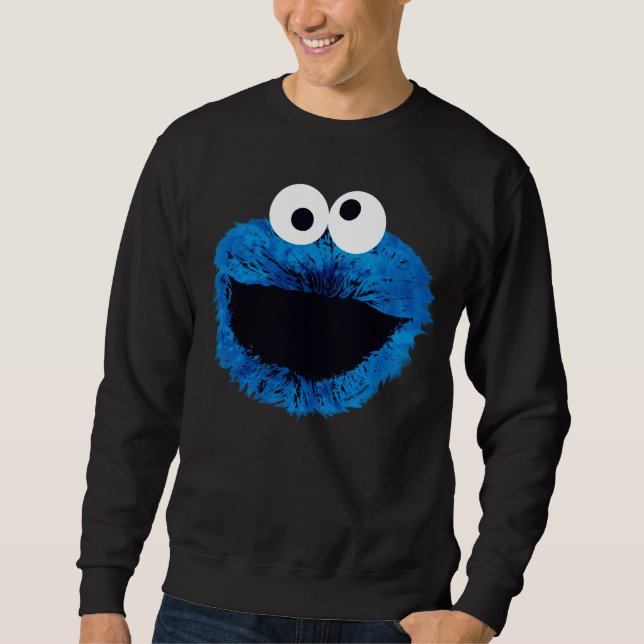 Cookie Monster | Watercolor Trend Sweatshirt (Front)