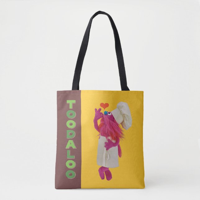 Cookie Monster's Foodie Truck | Toodaloo Tote Bag (Front)