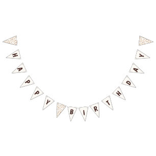 Cookie & Mouse Kids Party Bunting Flags